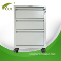 High weight capacity 3 drawer wheels cabinet/import office furniture steel movable cabinet